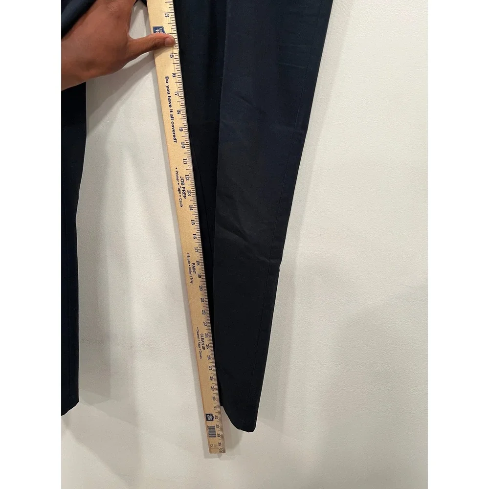 Calvin Klein Pants Men's Navy Blue Slim Fit Chino 5 Pocket Cotton Twill SZ 36x32